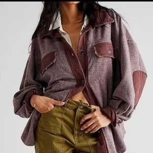 👄We the Free/FP Ruby Shirt Jacket in Date Night